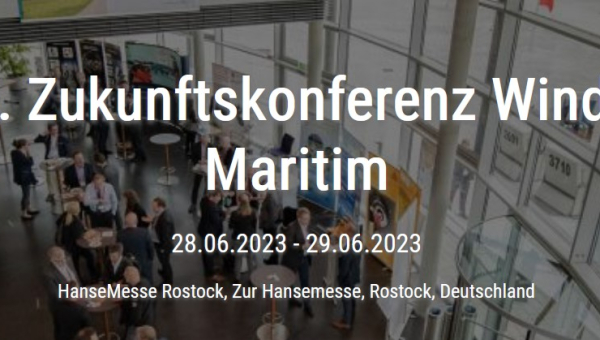 Trident bei der 12. Zukunftskonferenz Wind &amp; Maritim in Rostock