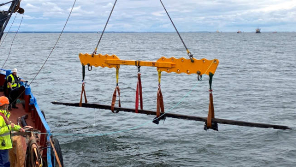 Rescue excavation of a shipwreck from 1715 in the Bay of Greifswald