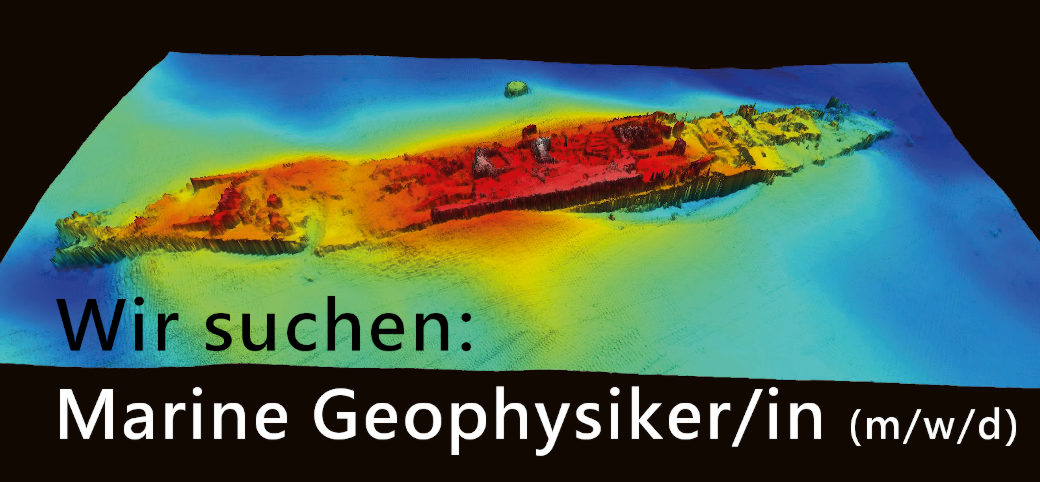 Zur Verstärkung unseres Teams suchen wir ab sofort eine marine Geophysikerin / einen marinen Geophysiker (m/w/d)