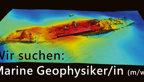 Wir suchen: Marine Geophysikerin / Marinen Geophysiker (m/w/d)