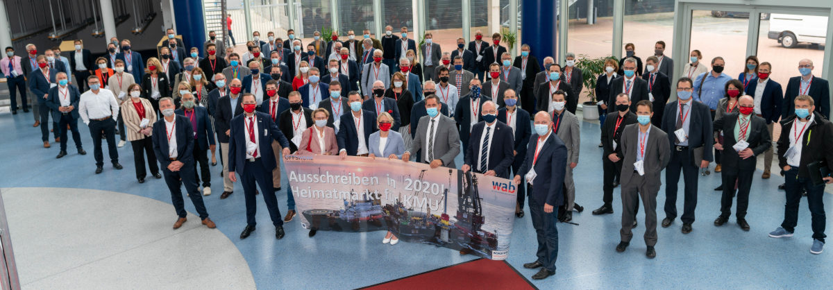 Participants of the WINDFORCE 2020 in Bremerhaven